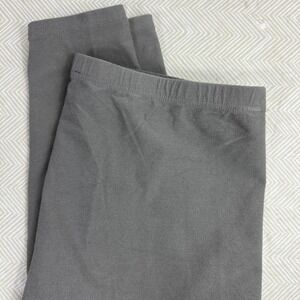 Eileen Fisher Womens‎ S/P Dark Gray Viscose Knit Cropped Slim Leg Leggings Pants